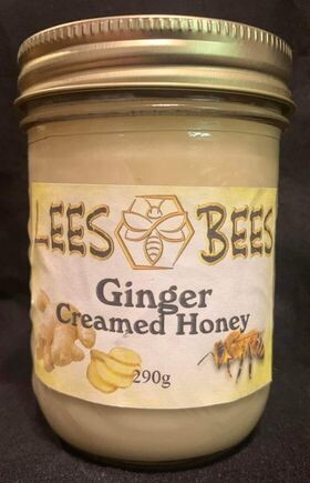 Ginger Creamed Honey