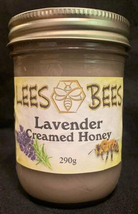 Lavender Creamed Honey