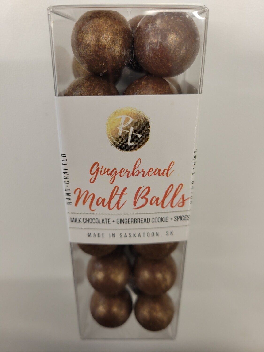 Gingerbread Malt Balls