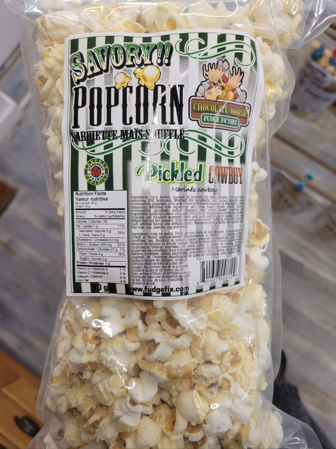 Pickled Cowboy Popcorn