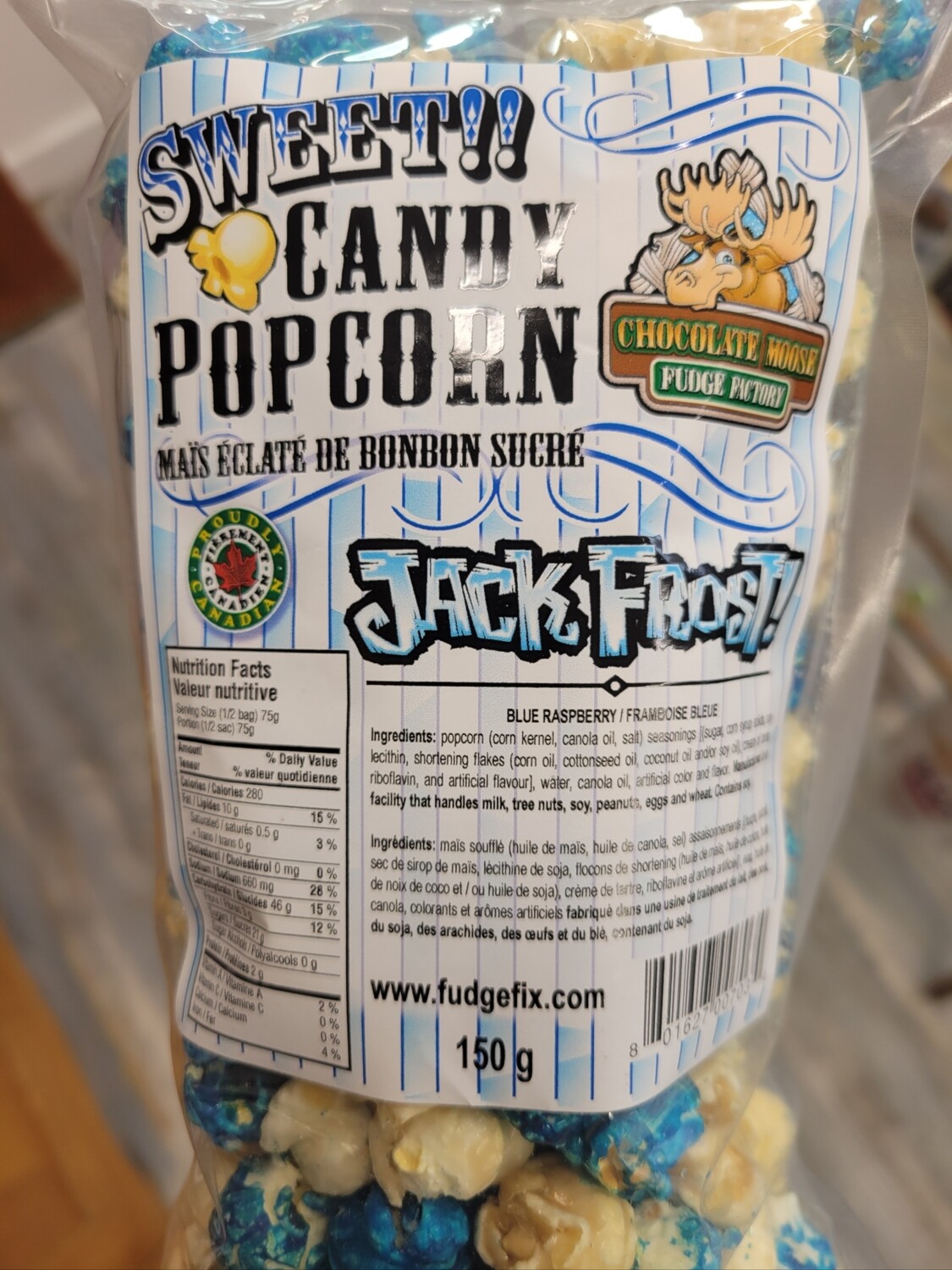 Jack Frost Candied Popcorn