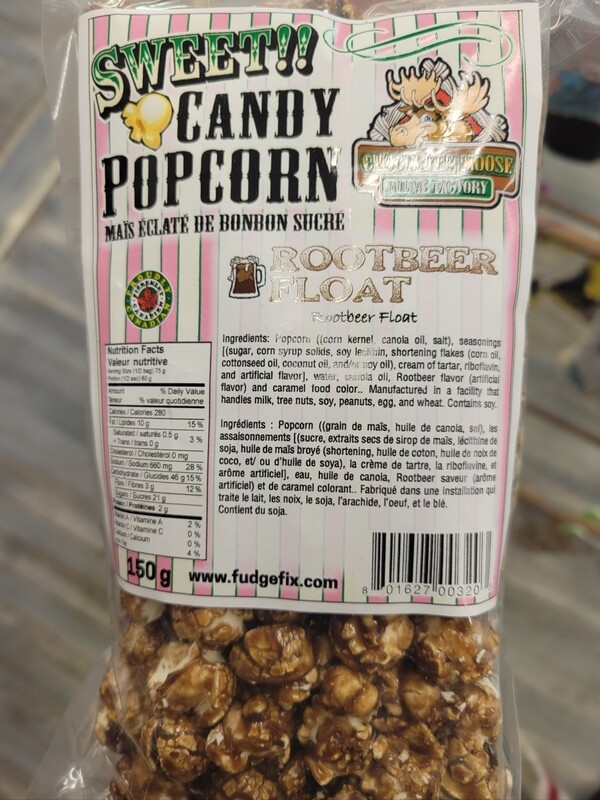 Rootbeer Sweet Popcorn