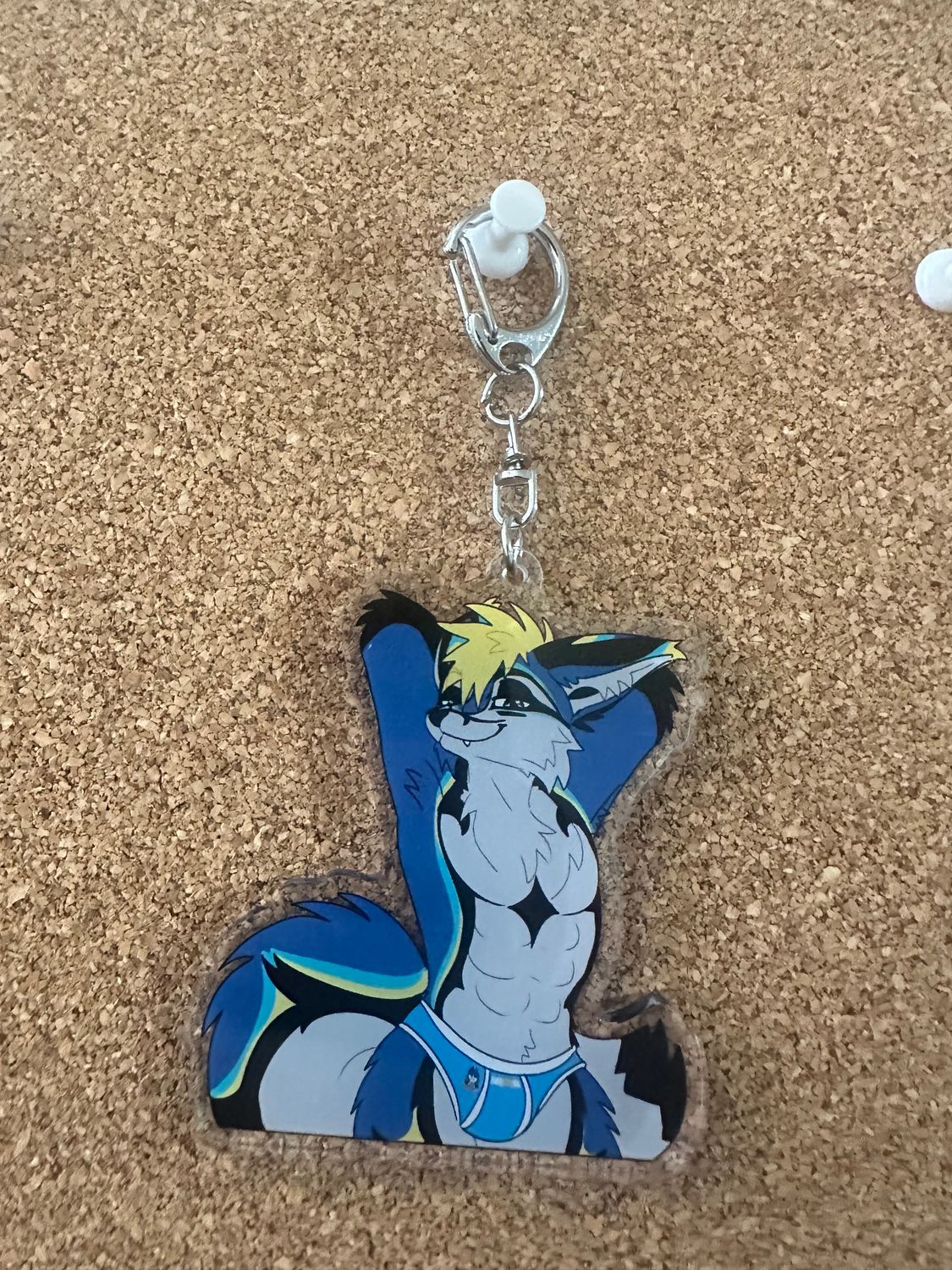 The Original Mike Pose Acrylic Keychain