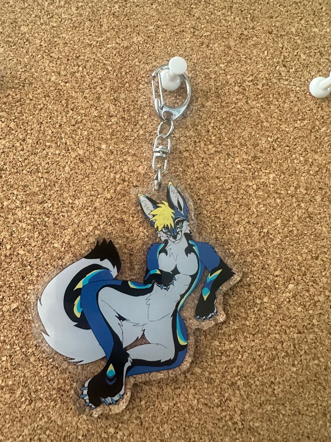 Mike Chillin Acrylic Keychain