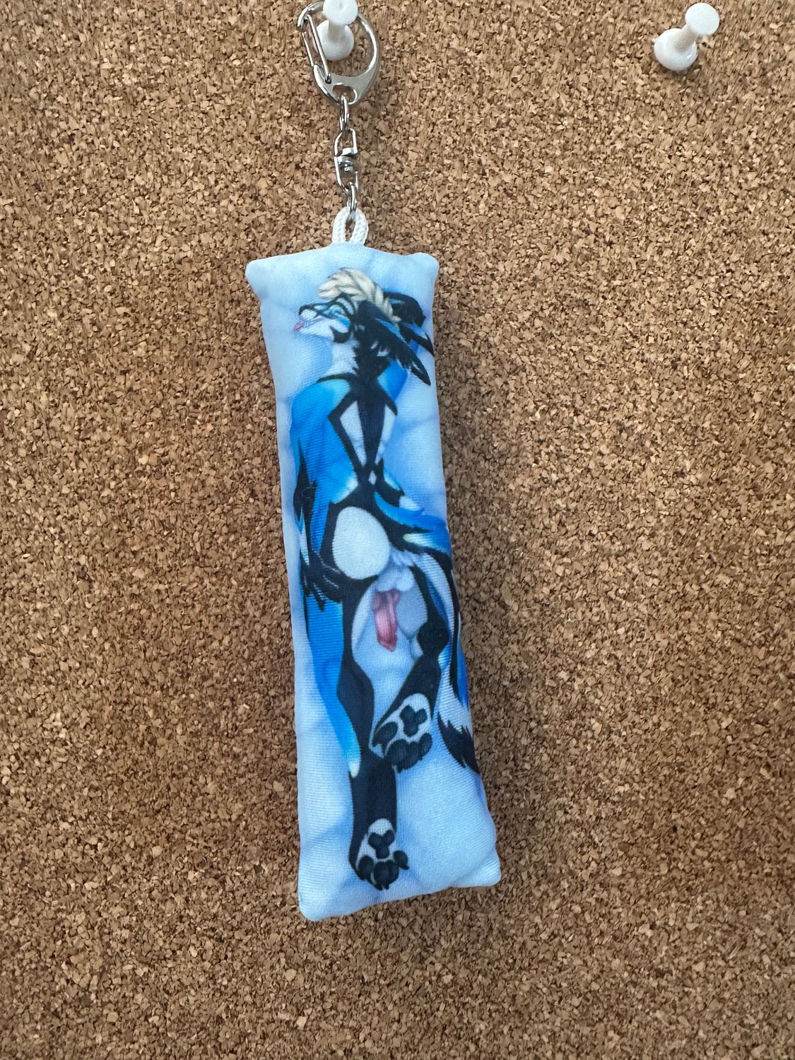 MikeGoldenGames SFW and NSFW Daki key chain