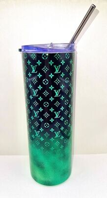 L*V* Black & Turquoise Tumbler