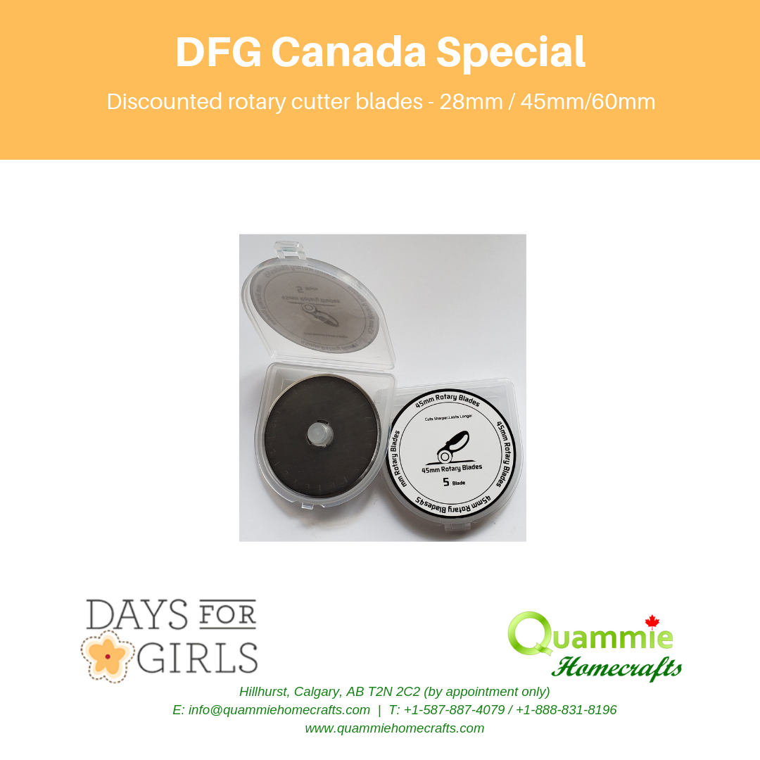 DFG Canada Special - Rotary Cutter Blades