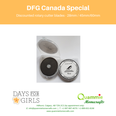 DFG Canada Special - Other Accessories - Rotary Cutter Blades