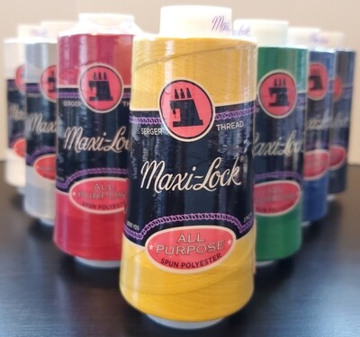 Maxi-Lock Serger Thread - 3,000yd - various colours (in stock)