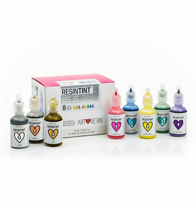 ArtResin - ResinTint Metallics &amp; Pearls (8 colours)