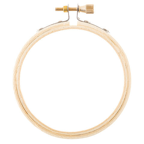 Embroidery Hoops, Wood, Round - Various Sizes