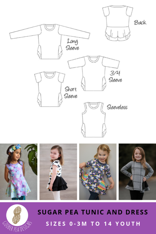 Sugar Pea Tunic &amp; Vest (PDF Pattern &amp; Tutorial) - Goober Pea Designs