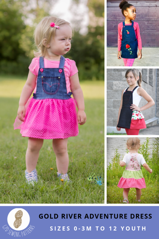 Gold River Adventure Dress (PDF Pattern &amp; Tutorial) - Goober Pea Designs
