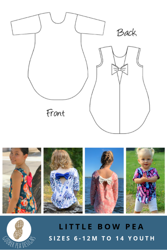 Little Bow Pea (PDF Pattern &amp; Tutorial) - Goober Pea Designs