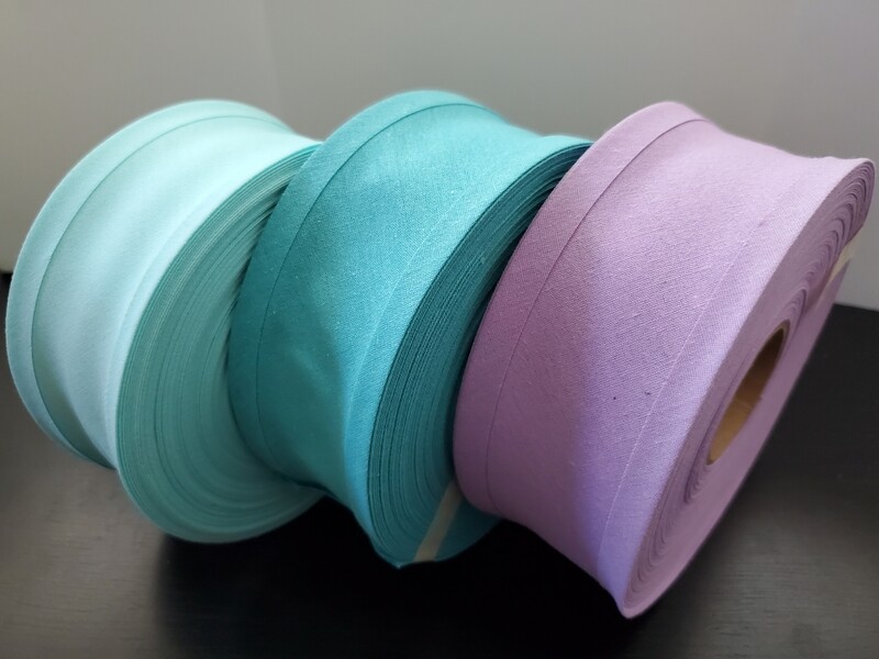 2&quot; Wide Poly-Cotton Fold Hem Facing / Bias Binding Tape