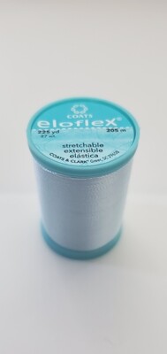 Coats Eloflex Stretchable Thread, 225yds - Icy Blue (4310)