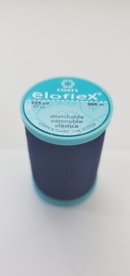 Coats Eloflex Stretchable Thread, 225yds - Navy (4900)