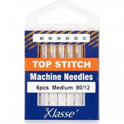 Klasse - Topstitch Needles - 130/705H | 15x1 | HAx130N, Size: 80/12
