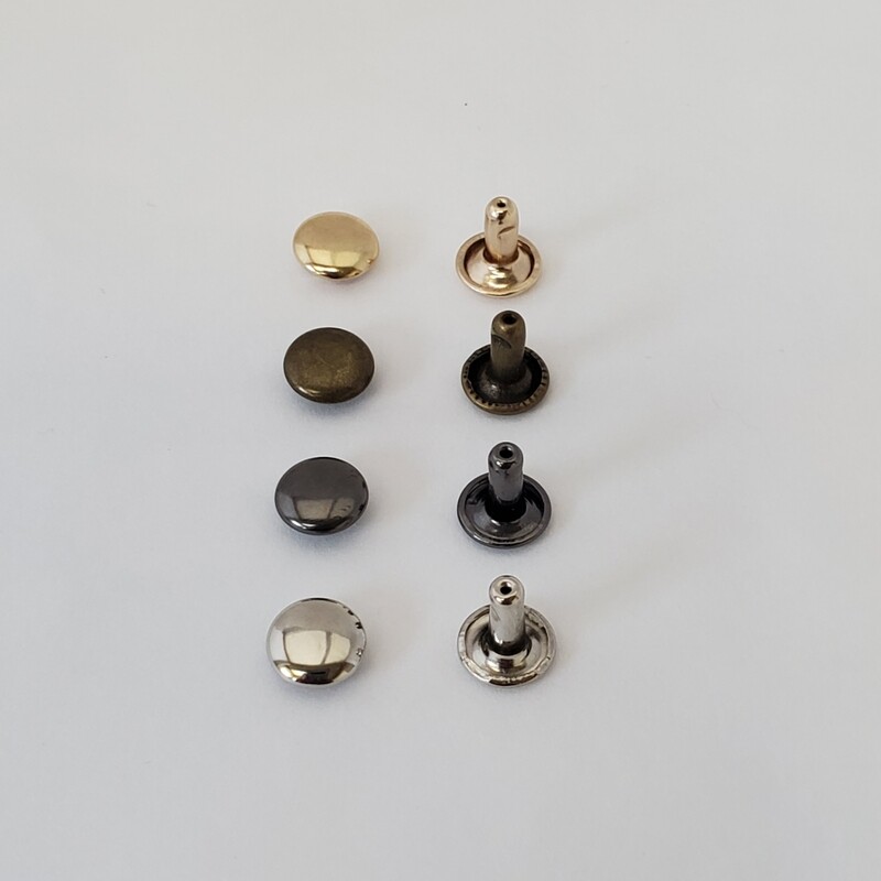 Double Cap Rivets