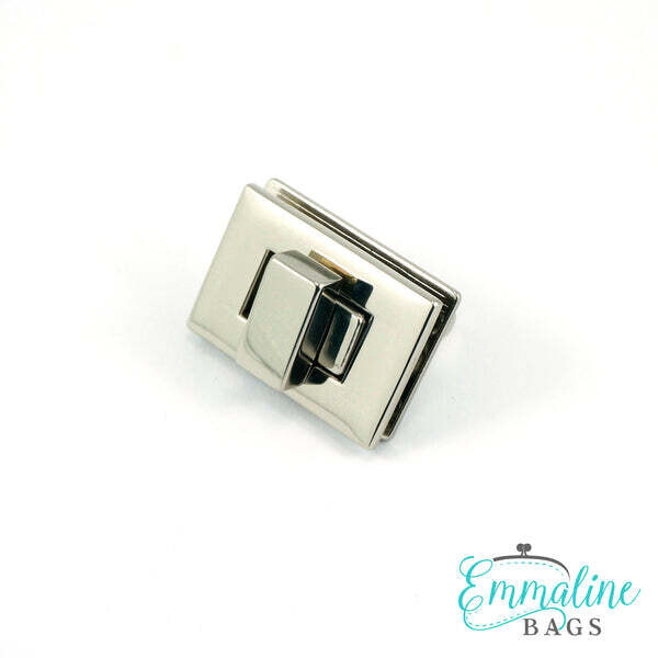 Emmaline Rectangular Bag Lock - 1.5" (38mm) Wide