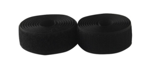 Hook & loop tape set - Sew on fastening tape - 1" - Black or White