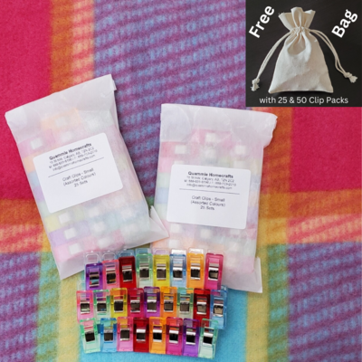 Craft clips - small