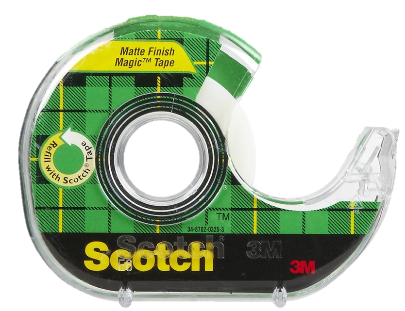 Scotch Magic Tape with dispenser - 19mm x 21.5m