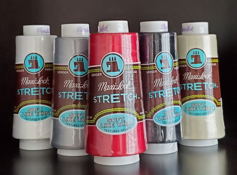 Maxi-Lock Stretch Thread - 2,000yd - various colours (in stock)