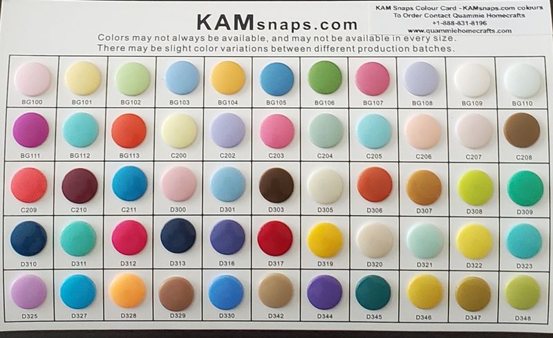 KAM snap colour cards - KAMSnaps.com Custom Colours - Glossy