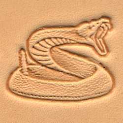 Rattlesnake Craftool 3-D Stamp