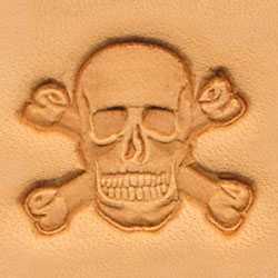 Skull & Crossbones Craftool 3-D Stamp