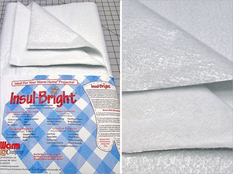 Insul-Bright Heat Resistant Batting - 22.5&quot; x 1yd