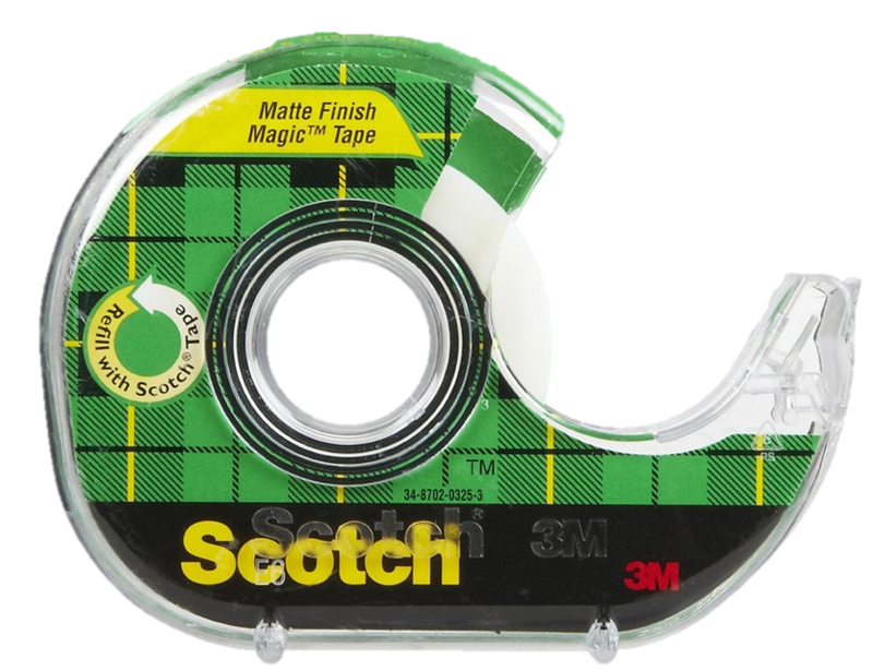 Scotch Magic Tape with dispenser - 19mm x 21.5m