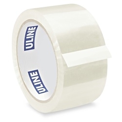Packing tape - 2" x 55 yards, 2 mil, Clear