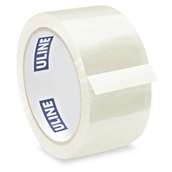 Packing tape -  2&quot; x 55 yards, 2 mil, Clear