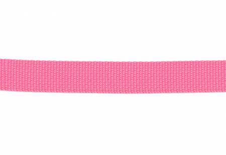 Webbing, Polypropylene, 1&quot; - Pink (per yard)