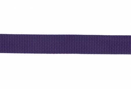 Webbing, Polypropylene, 1&quot; - Purple (per yard)