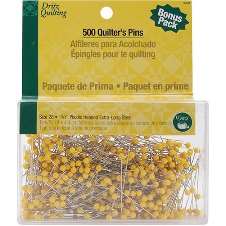 Dritz Quilter&#39;s pins, 1.75&quot; - 500 pack