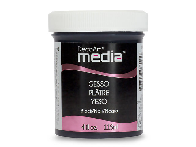 Gesso - Black, 4oz