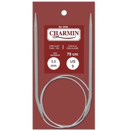 Circular Needles - 5.5mm / US9 (75cm/29.5&quot;) - Charmin