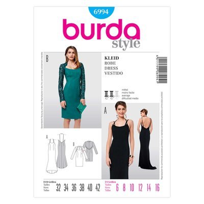 Ladies, Dress - Burda 6994