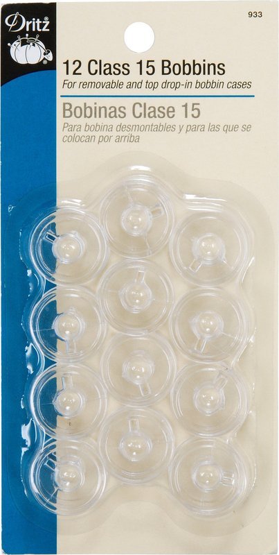 Class 15 Bobbins - 12 pk - Dritz