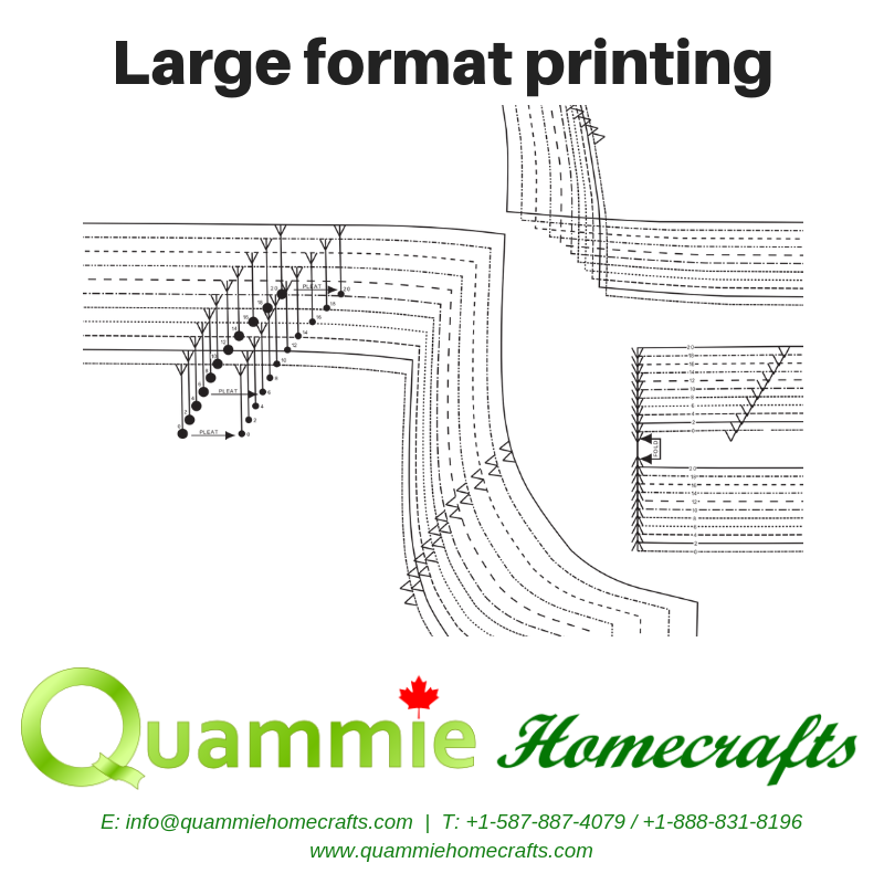 Large format printing - custom quote