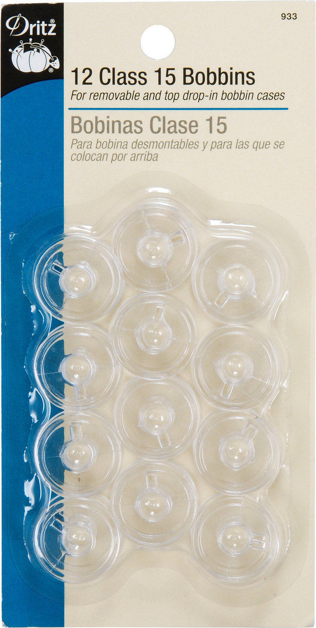 Class 15 Bobbins - 12 pk - Dritz