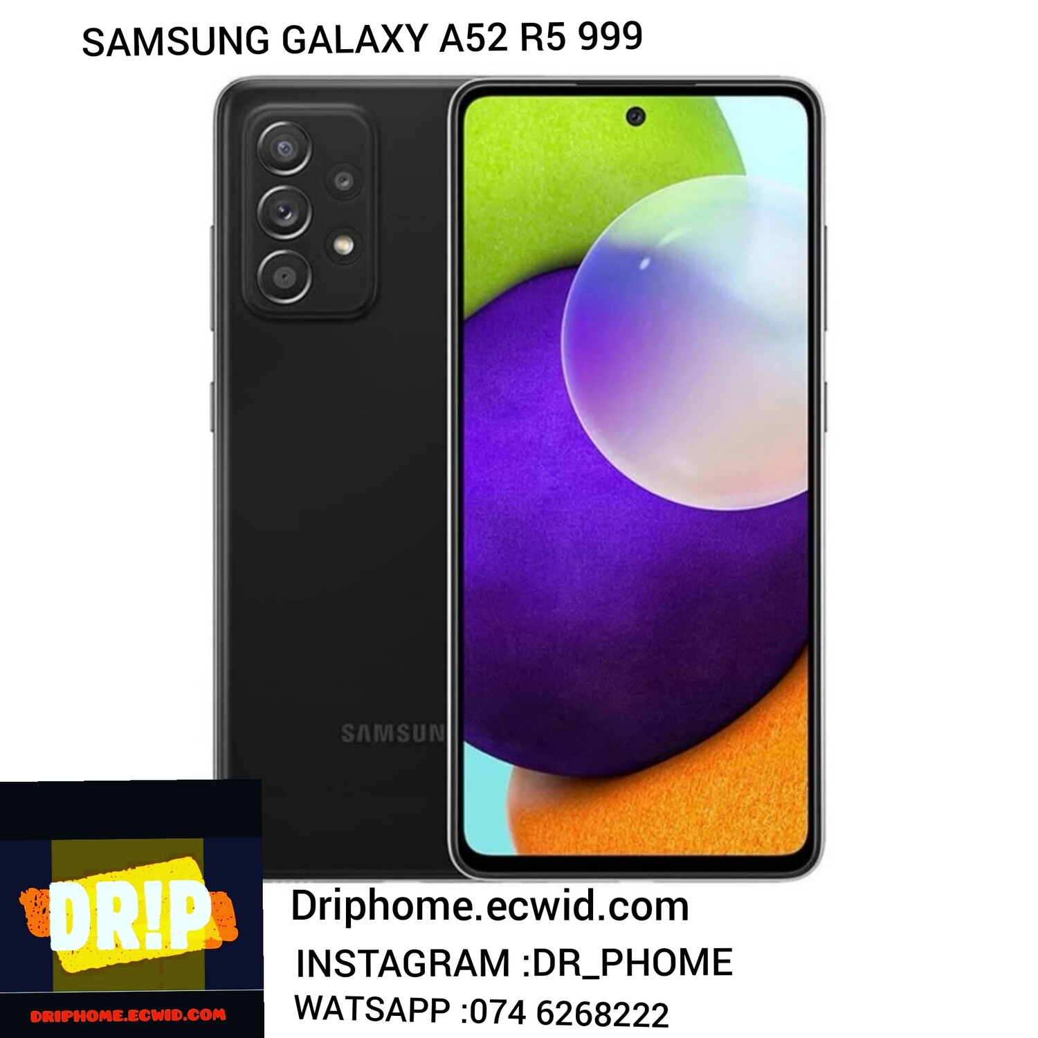 SAMSUNG GALAXY A52