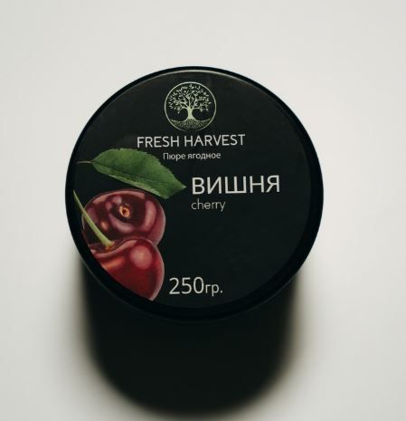 Пюре ВИШНЯ 250г &quot;Fresh Harvest&quot;, замороженное