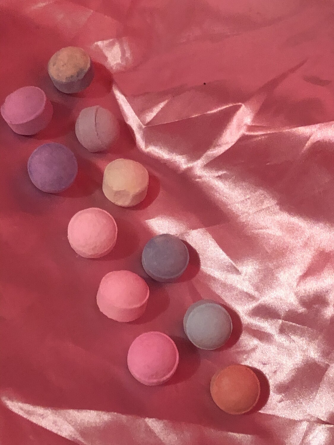 Mini-billes de bain effervescentes