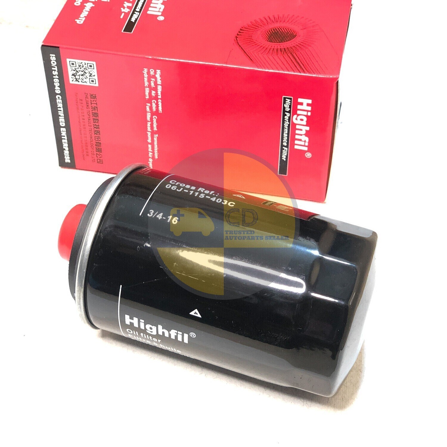 Highfil Oil Filter TH76156