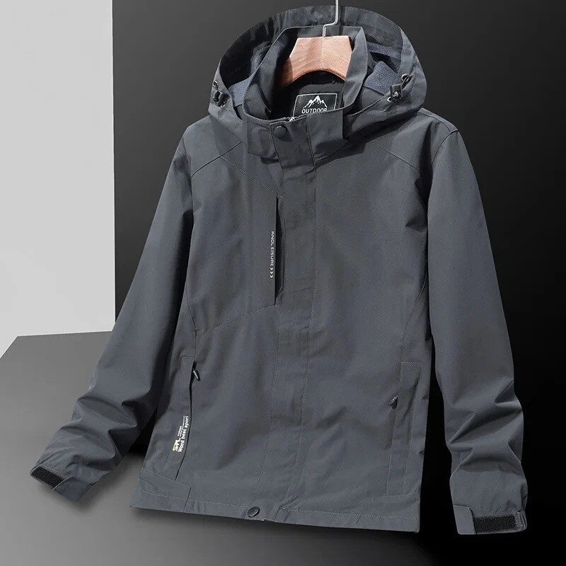 Thin Coat Men&#39;s Spring And Autumn Youth Middle-aged Autumn Outdoor Jackets Winter Loose Large Size Sports Jacket Men