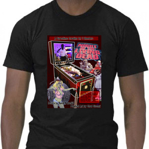 Night of the Living Dead Pinball Poster T Shirt